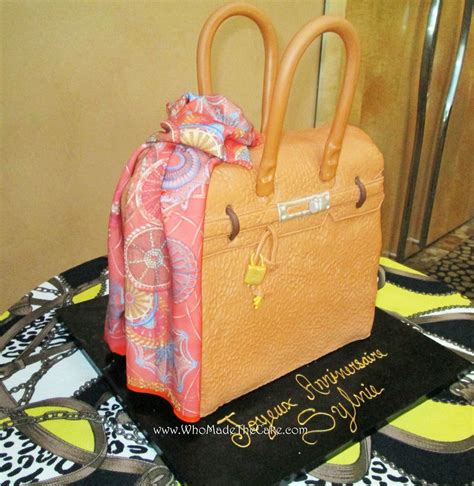 hermes birkin bag fondant tutorial|Birkin Bag cake.